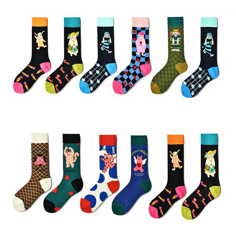 Street Fashion Youtube - Women's Fashion Socks Cute Colorful Trend