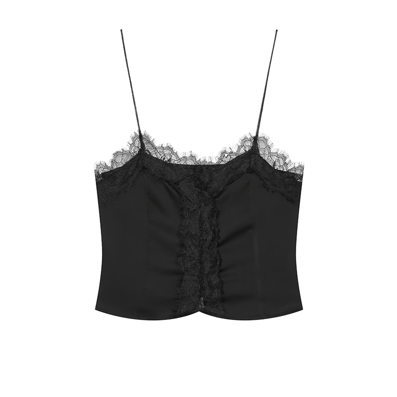 Street Fashion Youtube - Lace Women's Camis Tops Summer 2026