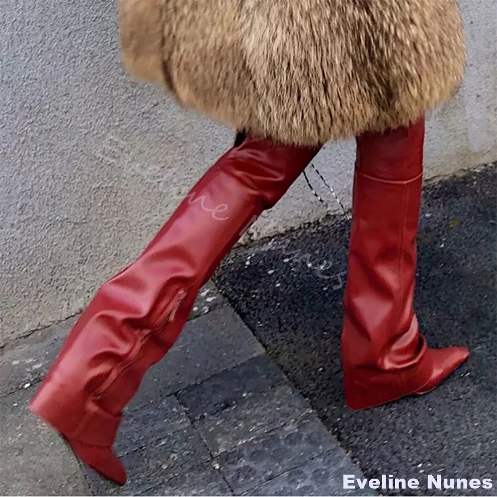 Street Fashion Rome 2025 - 2025 New Pointed Toe Fashionable Over