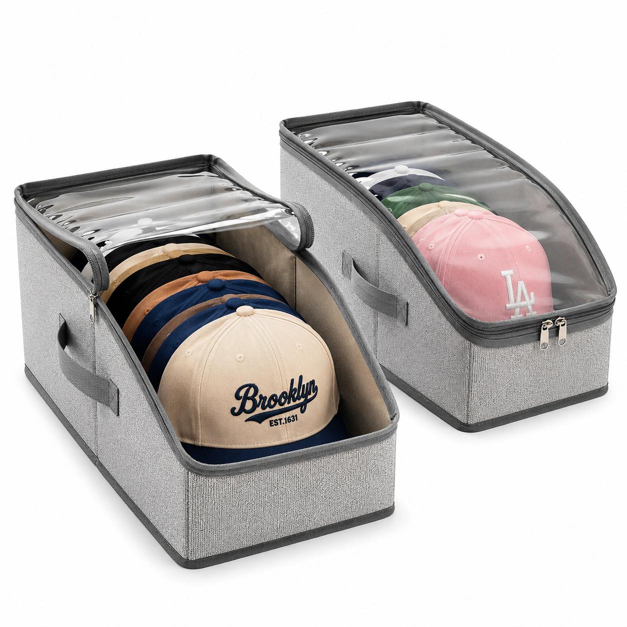 Baseball Cap Fitted - Baseball Cap Organizer Storage Bag with