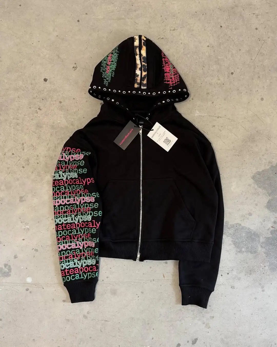 Street Fashion Zip Up Hoodie - Eyehategarment Street Fashion Hoodie Harajuku Fashion