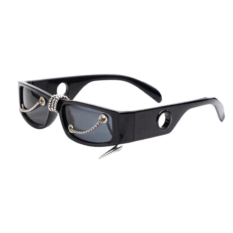 Trendy Unisex Square Sunglasse - Street Fashion Reference 评论和价格