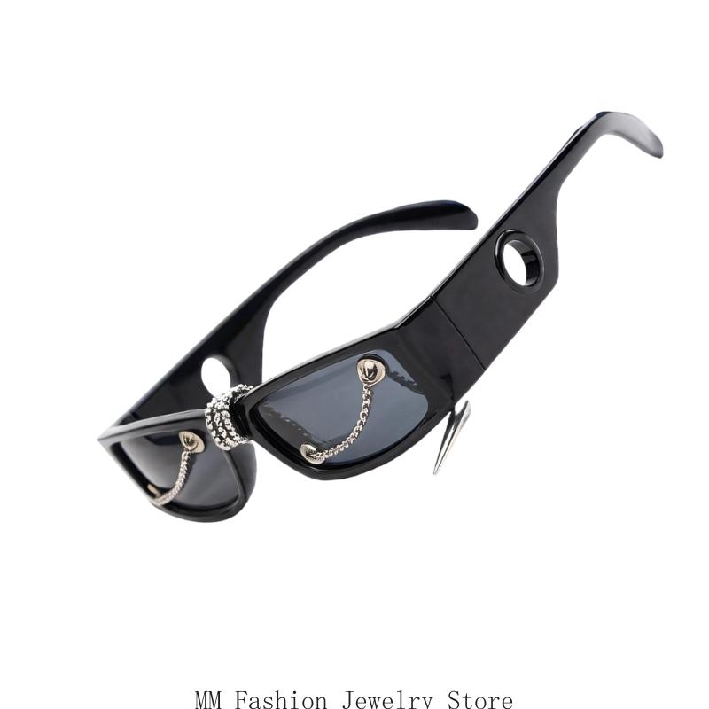 Trendy Unisex Square Sunglasse - Street Fashion Reference 评论和价格