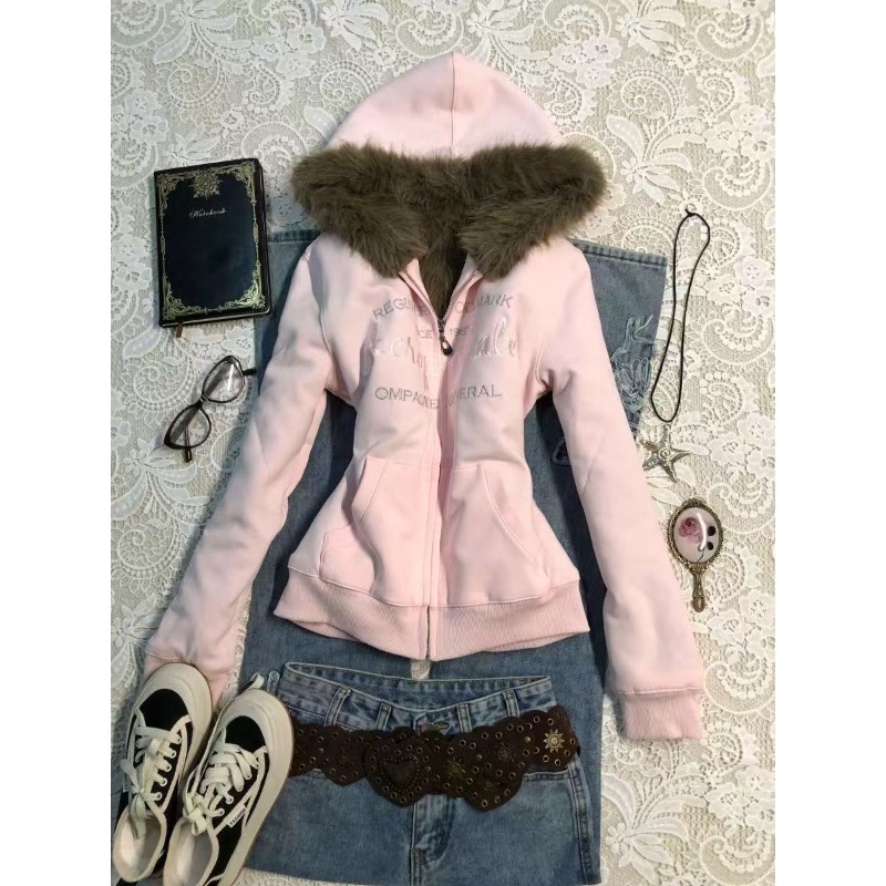 High Street Aesthetics Design  - Street Fashion Zip Up Hoodie 评论和价格
