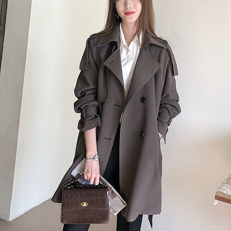 Brown Trench Women'S Fashionab - Street Fashion China Beautiful Girls 评论和价格