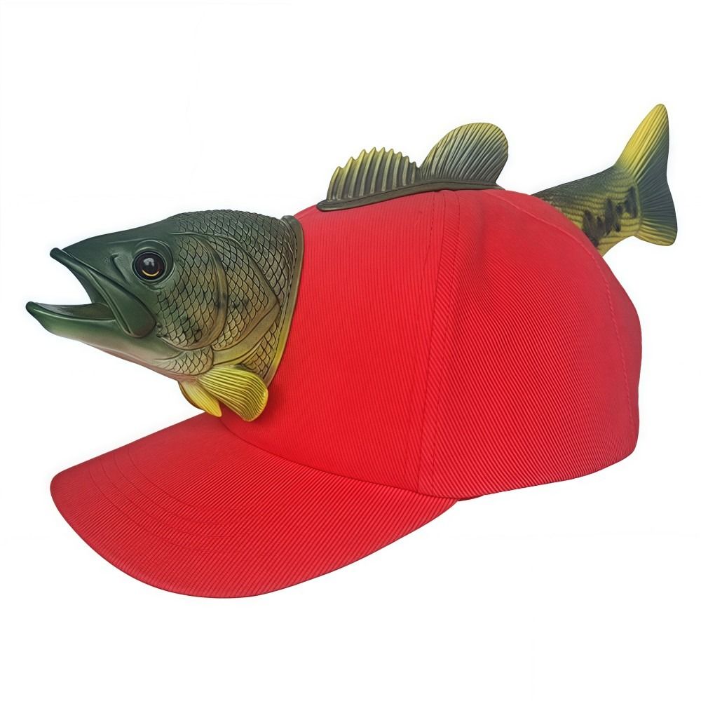 Funny 3D Fish Animal Trucker H - Baseball Cap Fitted 评论和价格