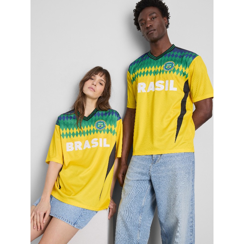 Summer Brazil Soccer Jersey, Y - Street Fashion Brazil 评论和价格