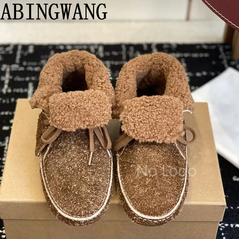 2025 Autumn New Lace Up Round  - Street Fashion Rome 2025 评论和价格