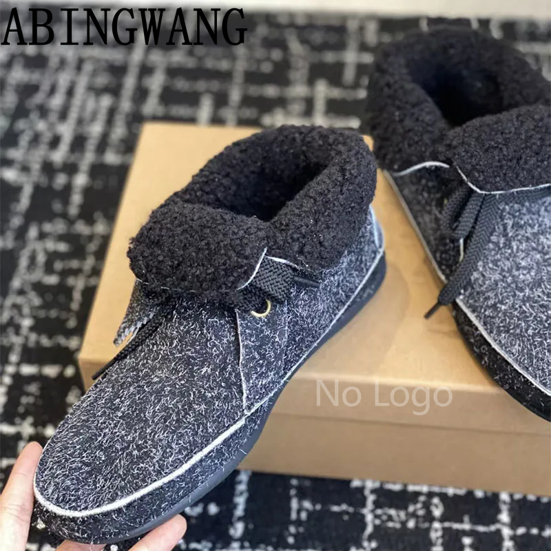 2025 Autumn New Lace Up Round  - Street Fashion Rome 2025 评论和价格