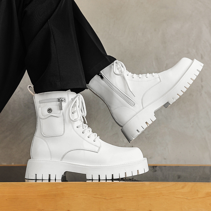 2025 Trend Men Boots Sneakers  - Street Fashion Trends 评论和价格