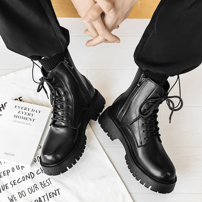 2025 Trend Men Boots Sneakers  - Street Fashion Trends 评论和价格