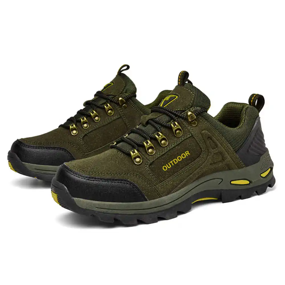 Non-slip Lace Up Hiking Tennis - Street Fashion Uk 评论和价格