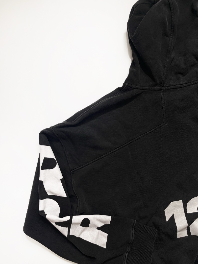 RRR-123 Embroidered LOGO Doubl - Street Fashion Zip Up Hoodie 评论和价格