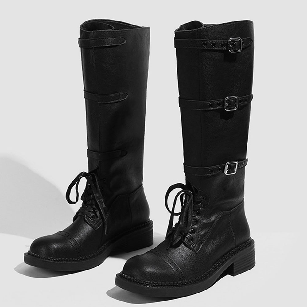 Women's Knee High Boots Vintag - Street Fashion Youtube 评论和价格