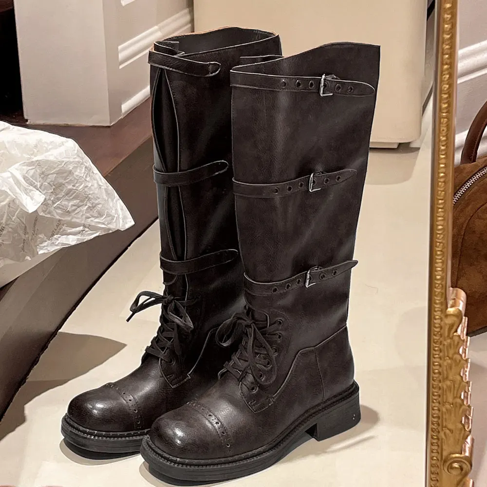 Women's Knee High Boots Vintag - Street Fashion Youtube 评论和价格