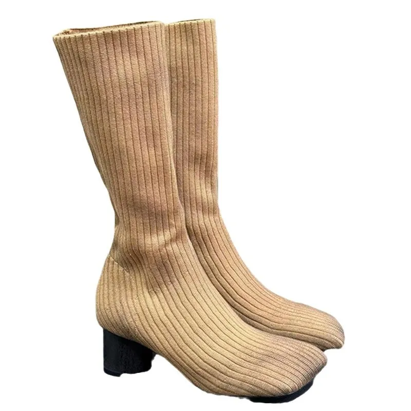 Pointed Elastic High Heel Sock - Street Fashion Rome 2025 评论和价格