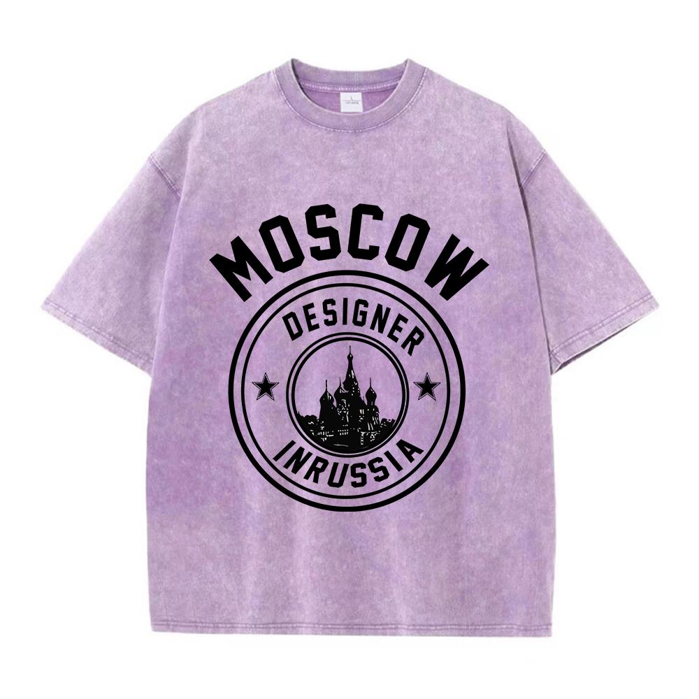 Woman Cotton Washed T-Shirts F - Street Fashion Russia 评论和价格