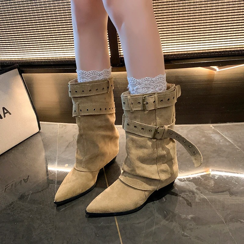2025 Pointed Toe Women's Winte - Street Fashion Trends 评论和价格