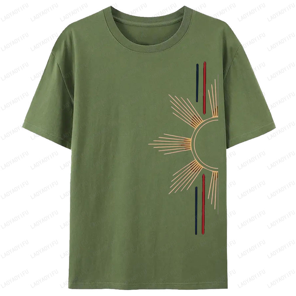 Minimalist Filipino Sun T-Shir - Street Fashion Philippines 评论和价格
