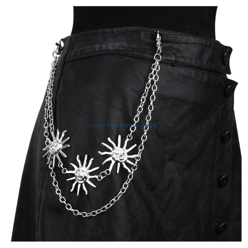 X7XB Sun/Moon Pendant Pant Cha - Street Fashion Reference 评论和价格