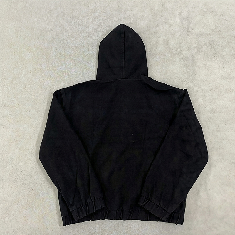 New Fashion Jacket Retro Ameri - Street Fashion Zip Up Hoodie 评论和价格