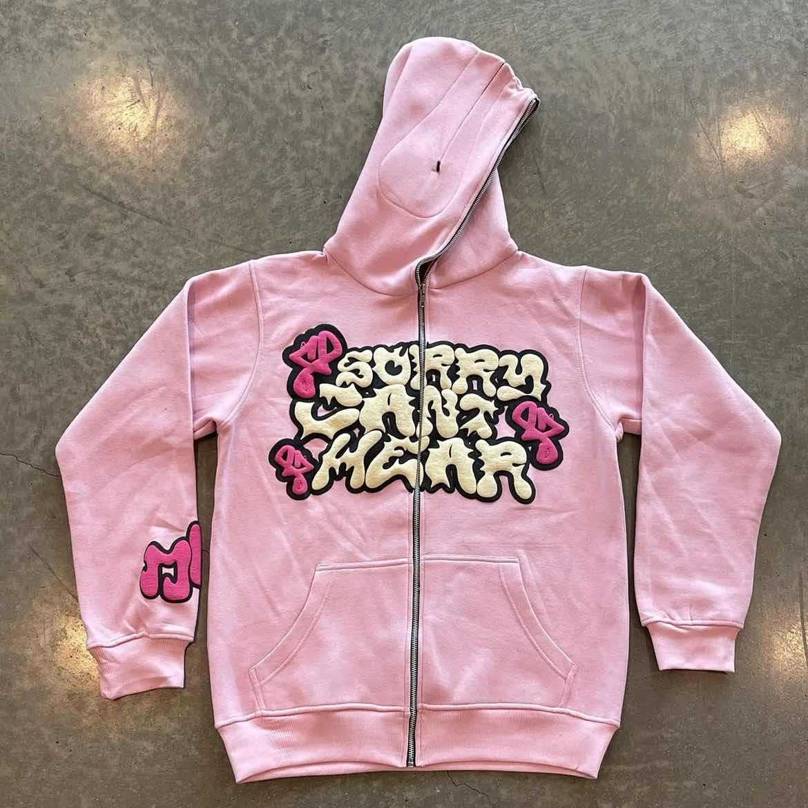 American Retro Star and Letter - Street Fashion Zip Up Hoodie 评论和价格