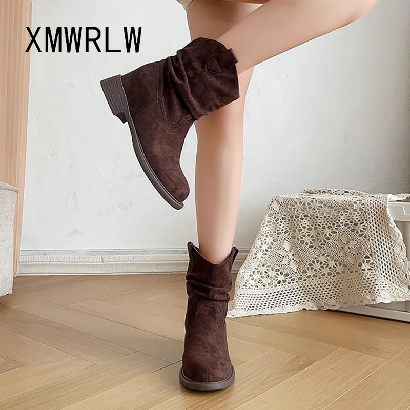 XMWRLW 2025 Autumn Women's Ank - Street Fashion Rome 2025 评论和价格