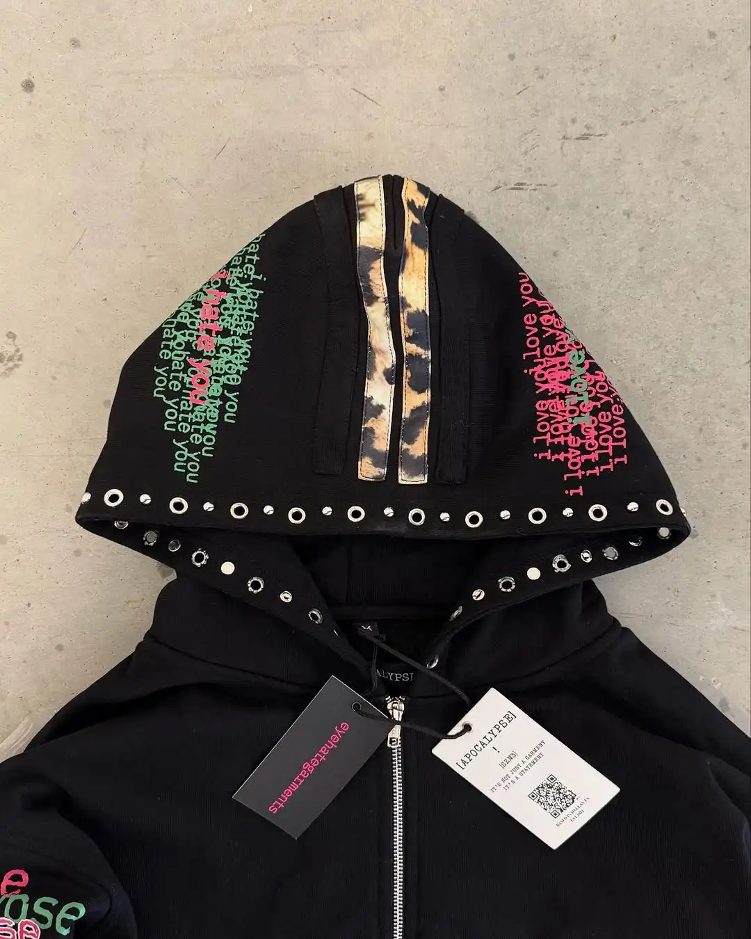 Eyehategarment Street Fashion  - Street Fashion Zip Up Hoodie 评论和价格