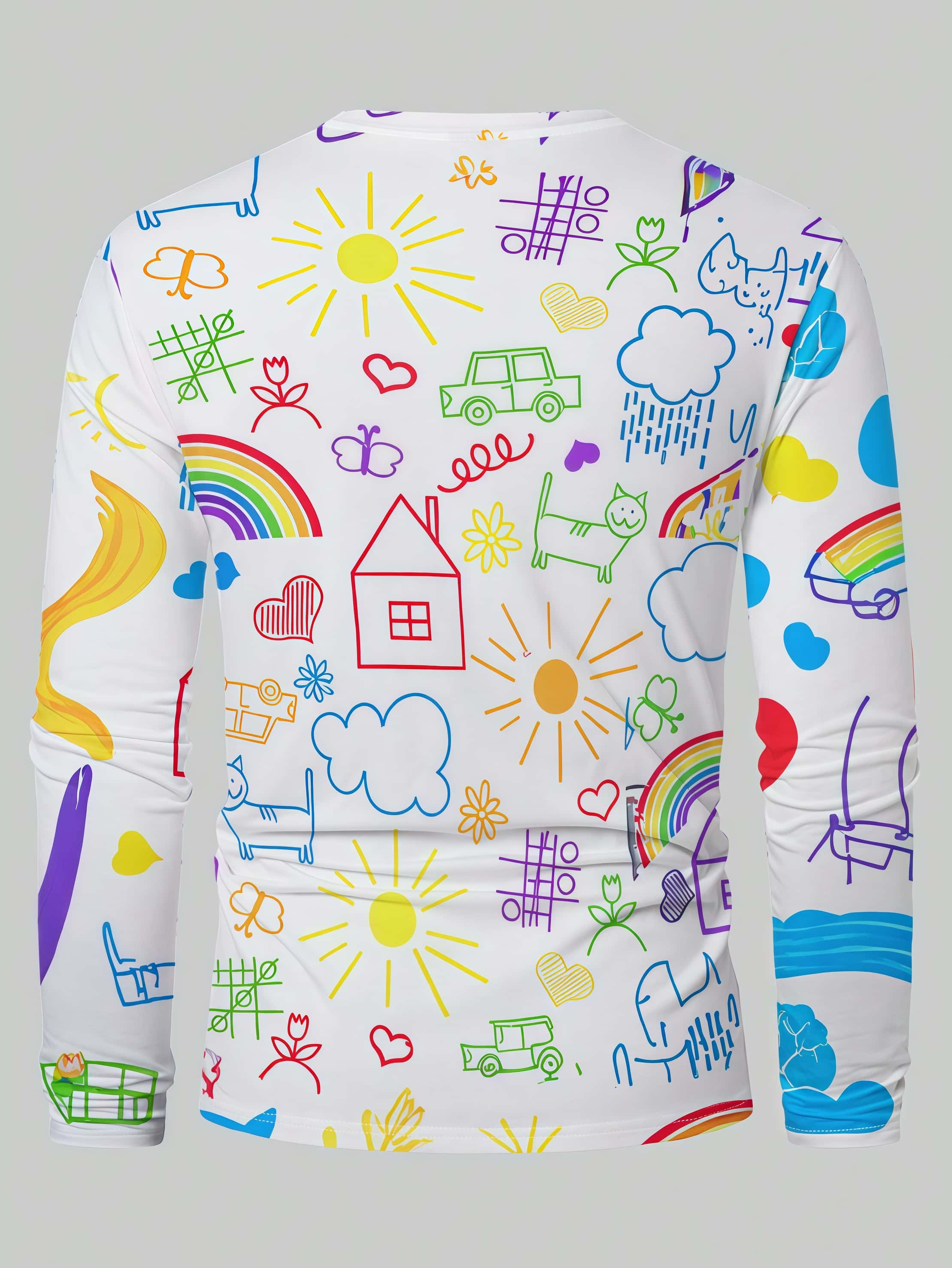 2026 New Dopamine Color Graffi - Street Fashion Trends 评论和价格